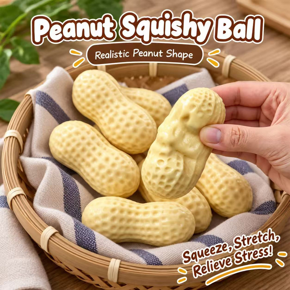 Crunchy Peanut ASMR Squishy
