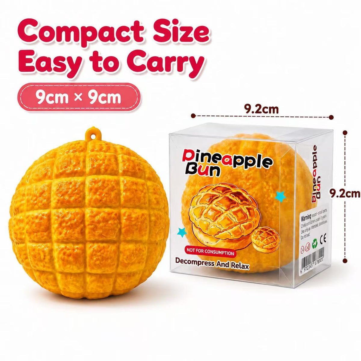 Crunchy Pineapple Bun Squishy